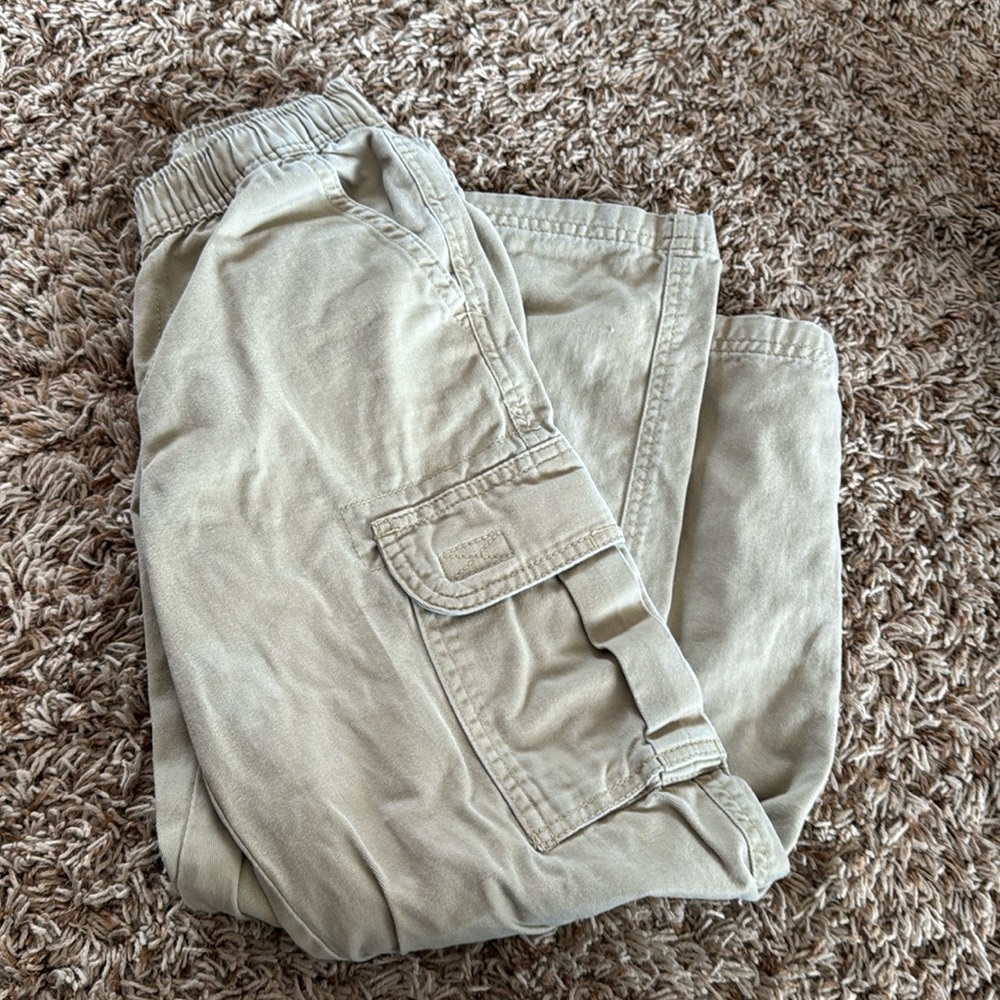 Boys khaki pants size 7
